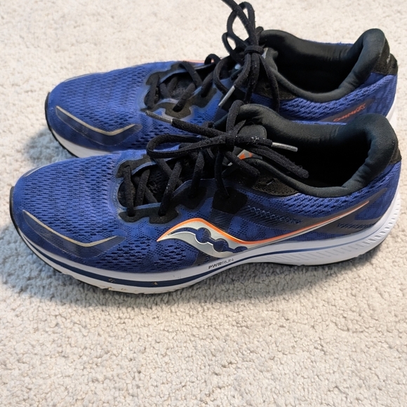 Saucony OMNI 20 S20681-16 Royal/Black Men's Runing Shoes Medium Size 12.5 - Picture 4 of 15